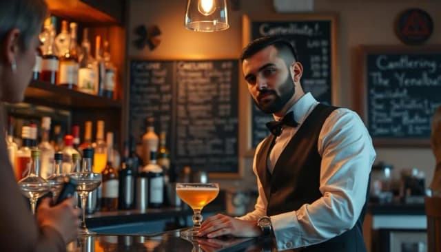 Ile zarabia barman za granicą? Sprawdź, gdzie są najwyższe stawki